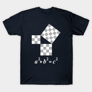 Pythagorean Theorem Graphic Math And Geometry T-Shirt